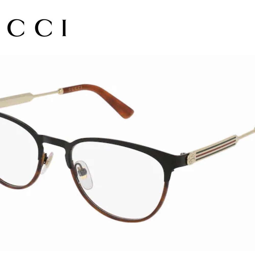 Gucci women’s Glasses in Black and Brown